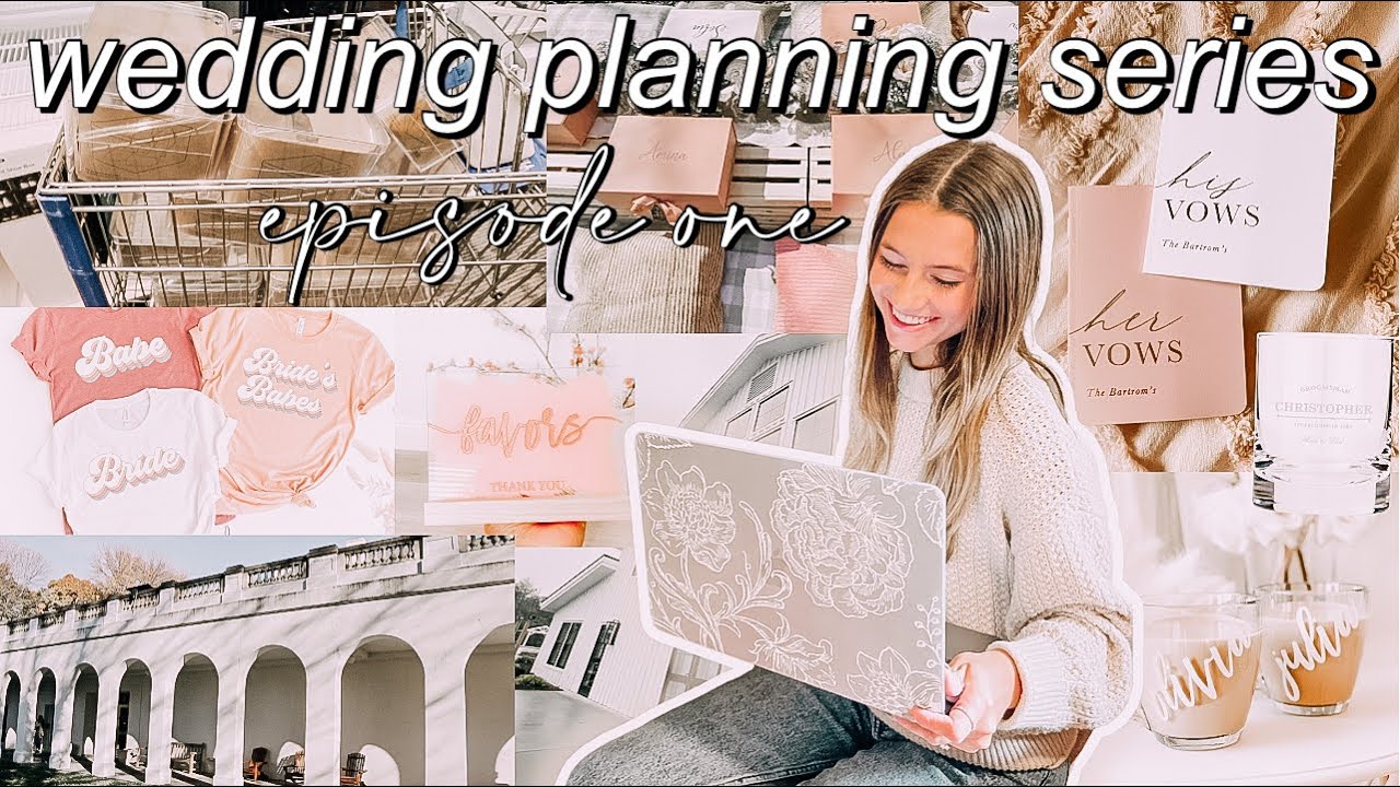 WEDDING PLANNING SERIES: EPISODE 1- looking at a venue, shopping for bridesmaid boxes, & MORE! 🌿💍✨