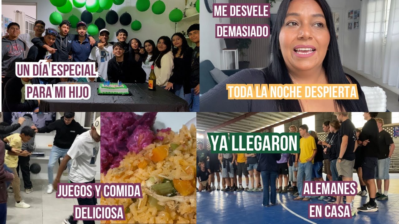 Así celebramos su cumpleaños #llegaron las alemanas