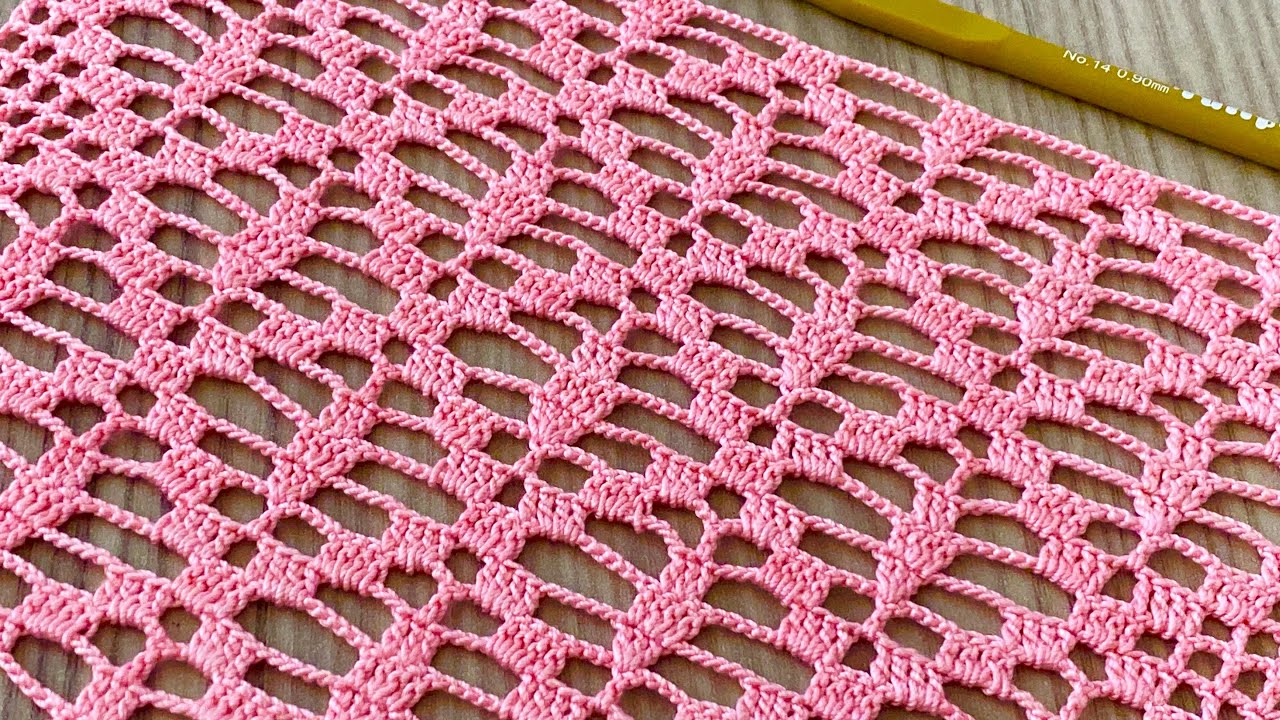 ATTRACTIVE and VERY STYLISH Crochet Runner, Curtain, Blouse, Shawl / Trending Models