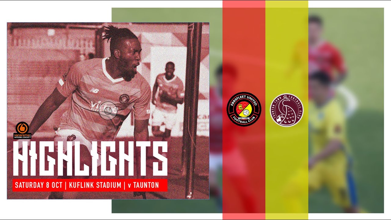 MATCH HIGHLIGHTS | Ebbsfleet United v Taunton Town | 08.10.2022