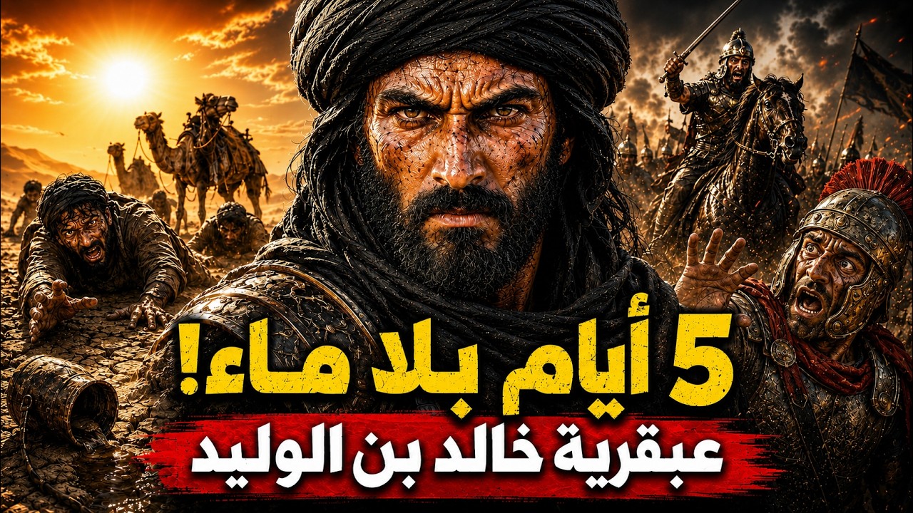 رحلة الموت التي صنعت نصر اليرموك | خالد بن الوليد