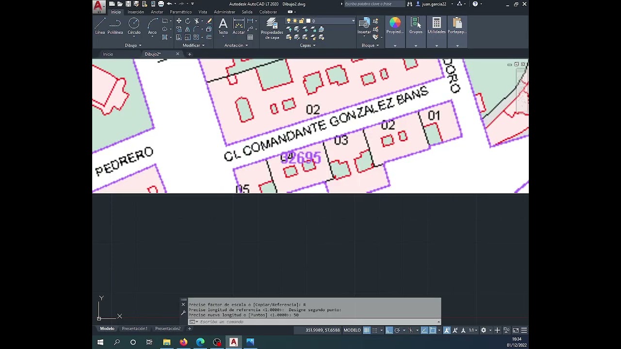 Autocad: Escalas, plano emplazamiento