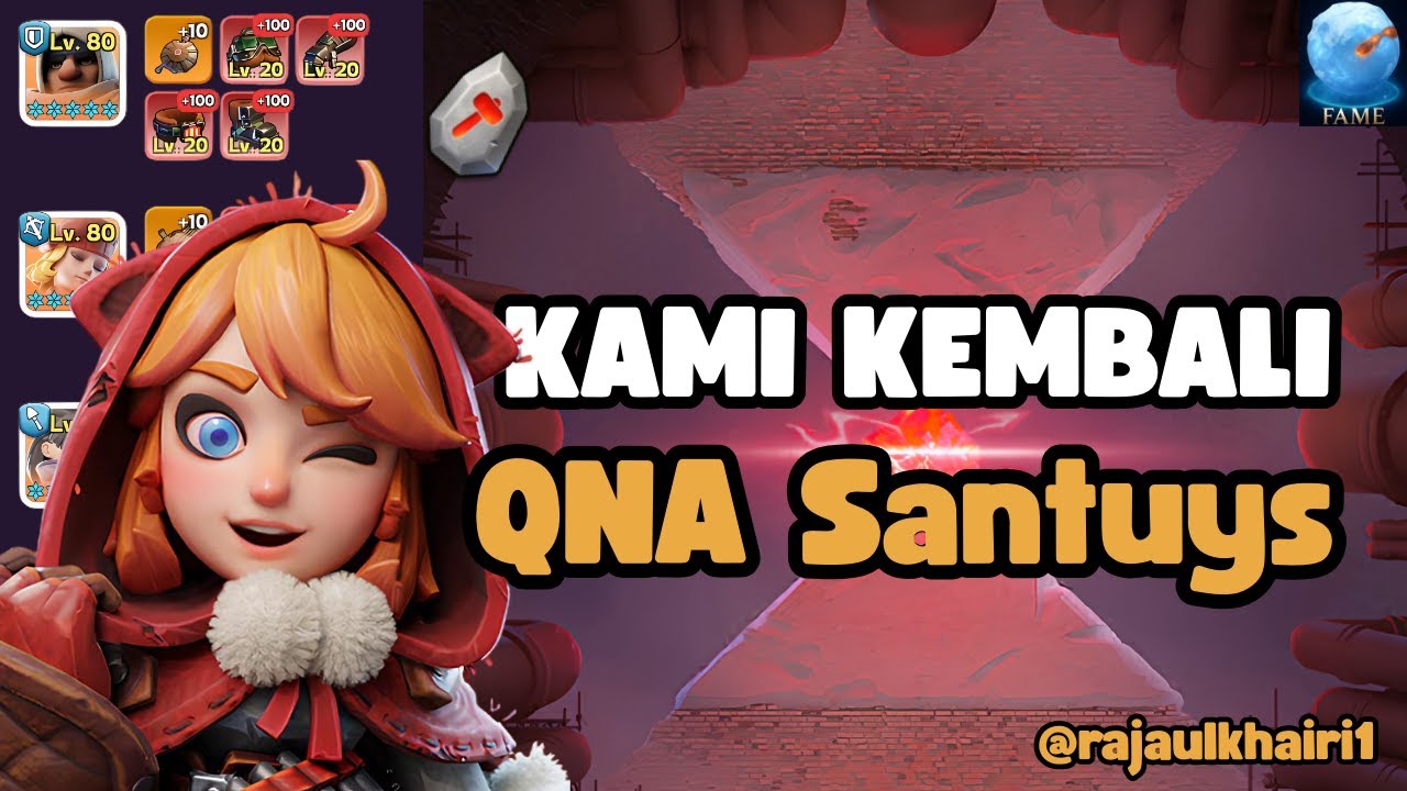 Kami kembali membuka QNA - Whiteout Survival
