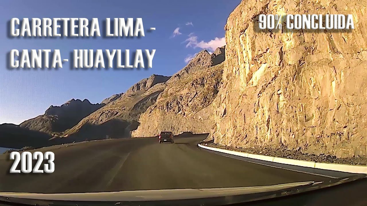 Estado de la carretera Lima - Canta - huayllay | 2023