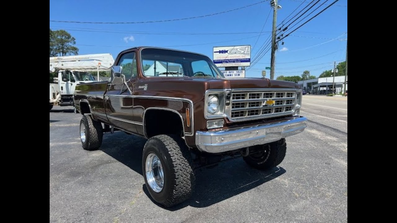 1978 K20 Squarebody extremely preserved nicely option not restored Ziebart protected well documented