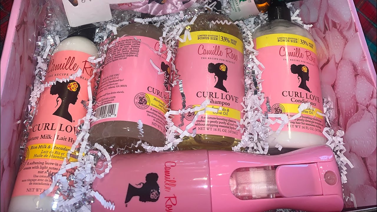 Camille Rose Naturals NEW Curl Love Shampoo & Conditioner | Quick Demo + Review