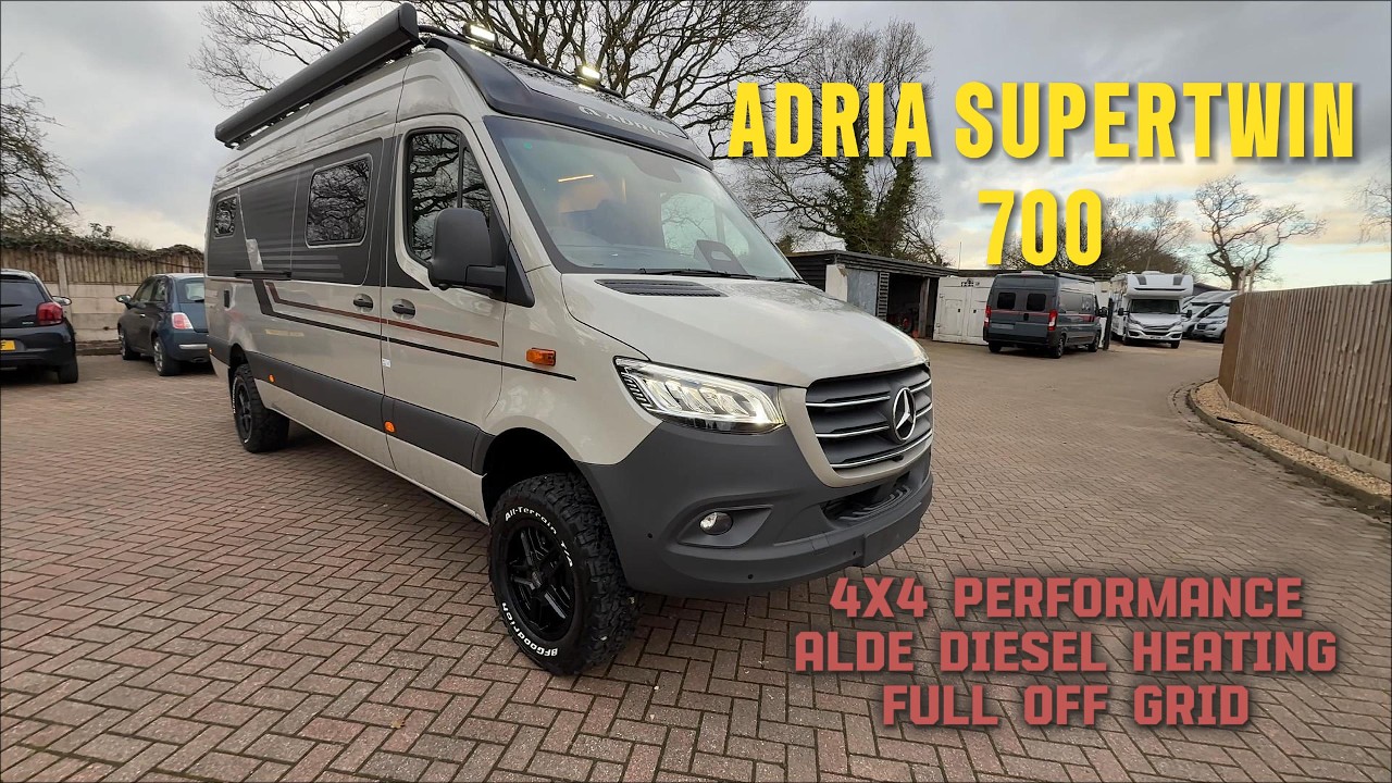Ultimate off grid camper? Adria Super Twin 4x4 700 motorhome