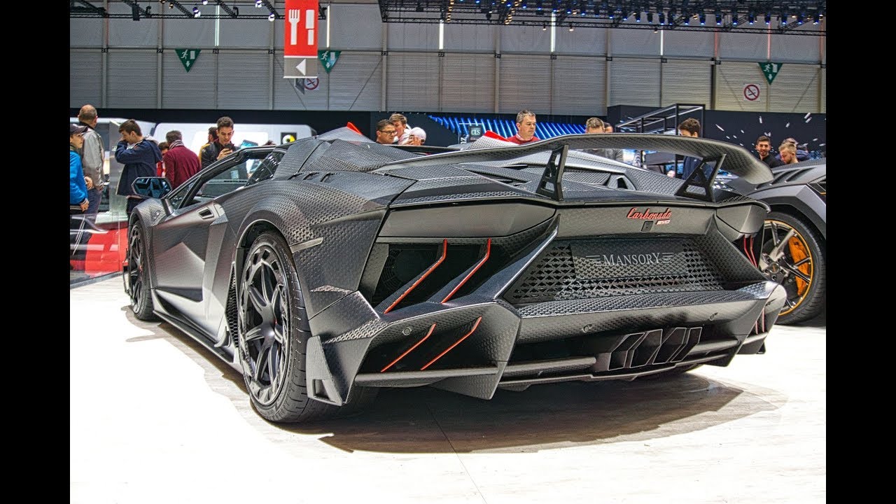 Lamborghini Aventador SV - Mansory Carbonado Evo & Urus Mansory Venatus at Geneva Motor Show 2019
