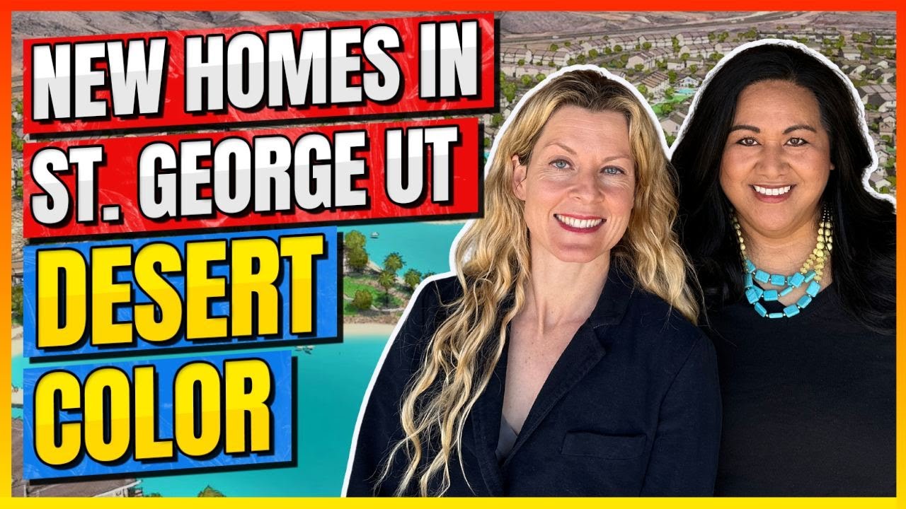 St George Utah New Homes Neighborhood TOUR: Desert Color