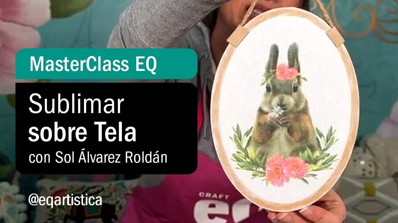 &iquest;C&oacute;mo sublimar sobre tela de algod&oacute;n?✨🌿 | MasterClass con Sol &Aacute;lvarez Roldan