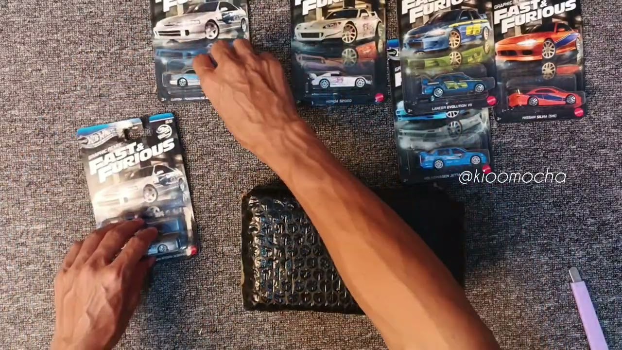 Hot wheels graphic remix fast furious set unboxing 