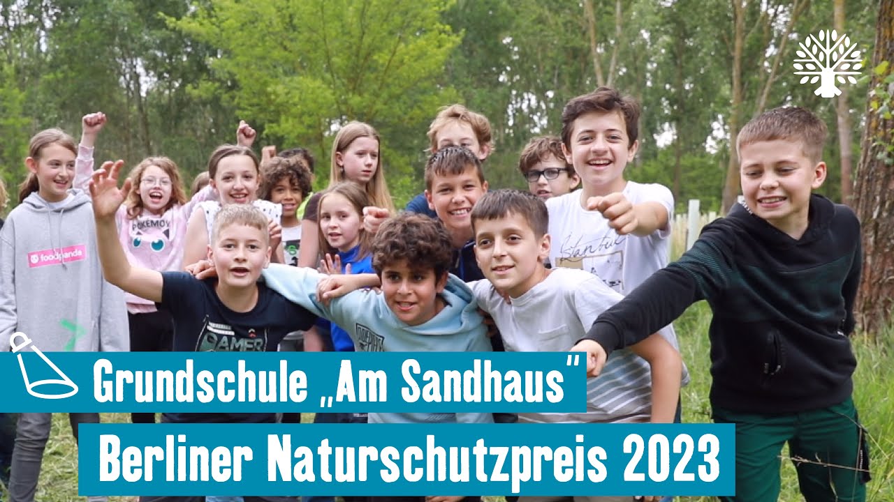 Projekt Schulwald - Hier kommen die Waldmanager - Naturschutzpreistr&auml;ger*innen 2023