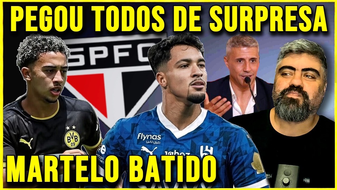 DE SURPRESA SIM!!! SÃO PAULO TEM MUDANÇA HISTÓRICA E INESPERADA! SPFC AGORA DEVE MONTAR UMA MÁQUINA!