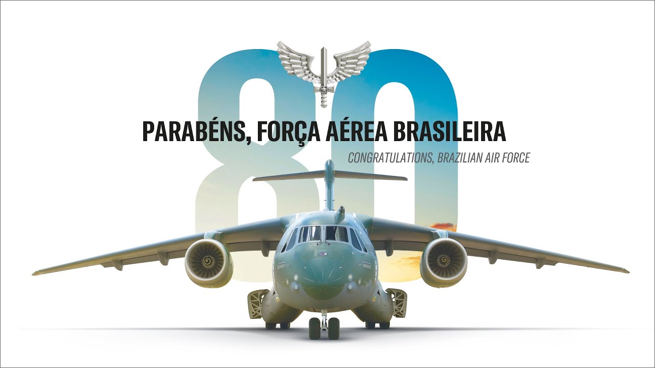 Brazilian Air Force celebrates 80th Birthday