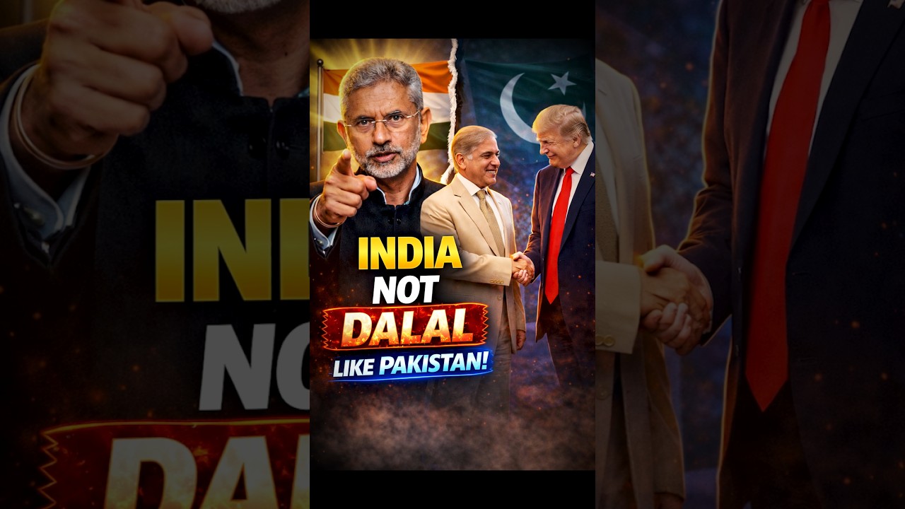 India Is Not a &lsquo;Dalal Nation&rsquo; Like Pakistan &mdash; S. Jaishankar Sends Strong Message