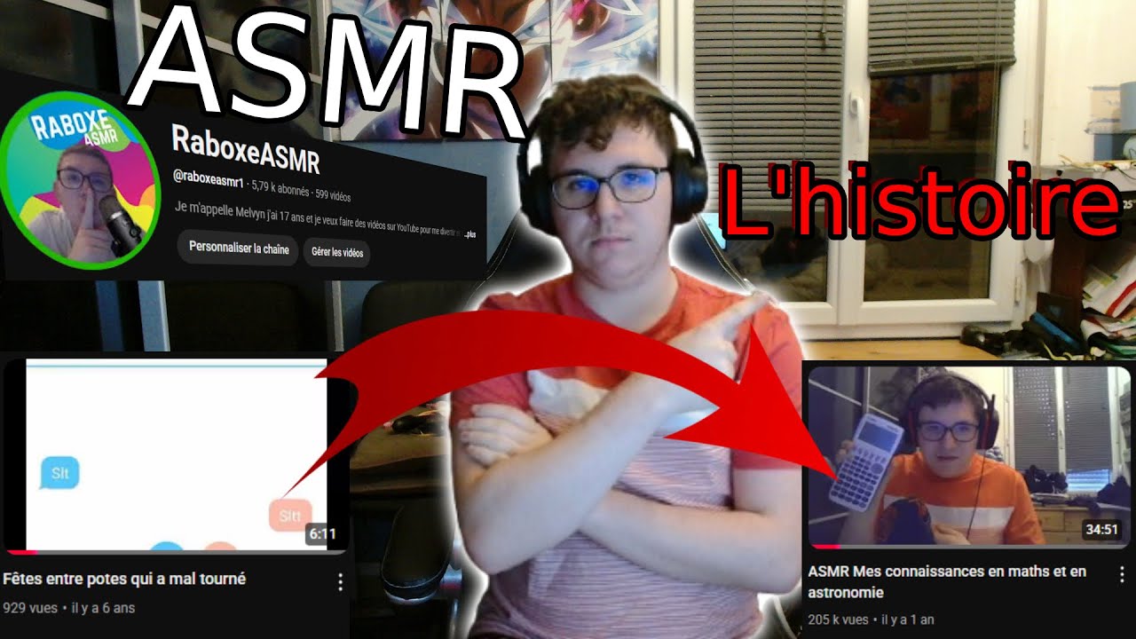ASMR FR : L'histoire de la chaine ! (mon rêve, ma passion, mon histoire, l'état actuel)