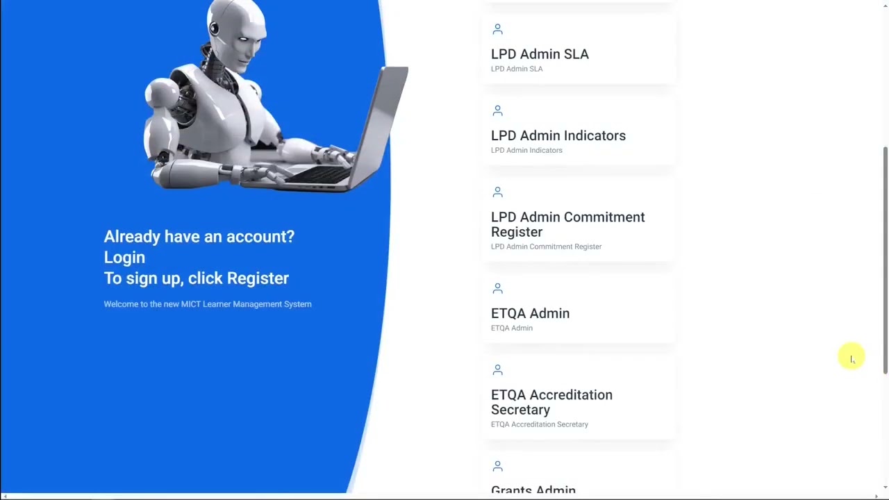 MICT SETAs new Learner Management System (Highlights)