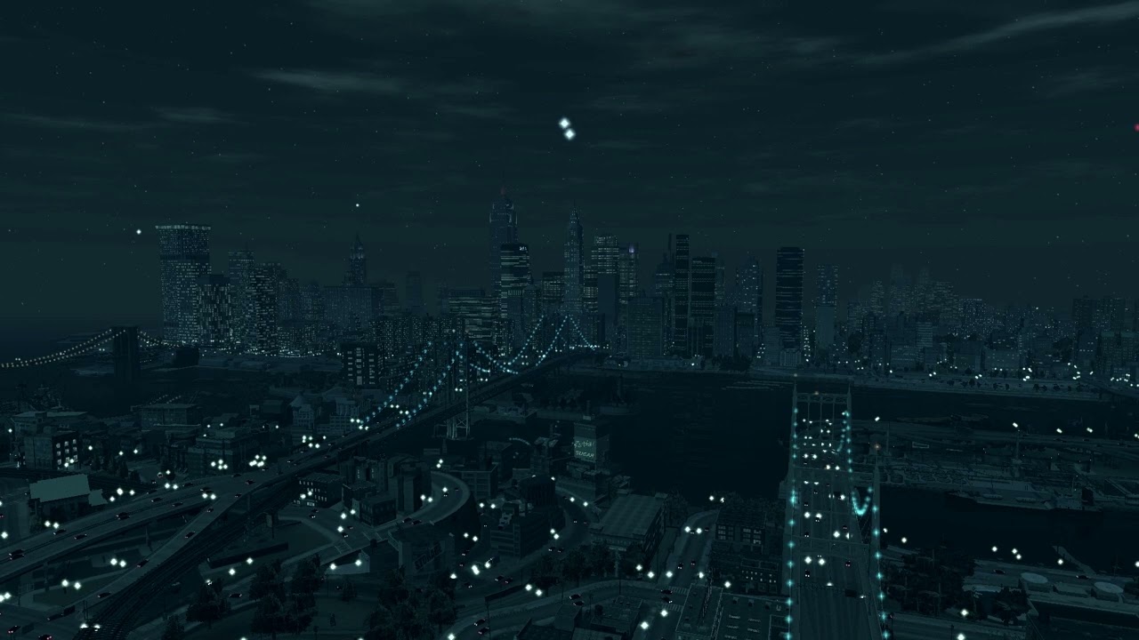 GTA IV - View of Algonquin - 24 Hours