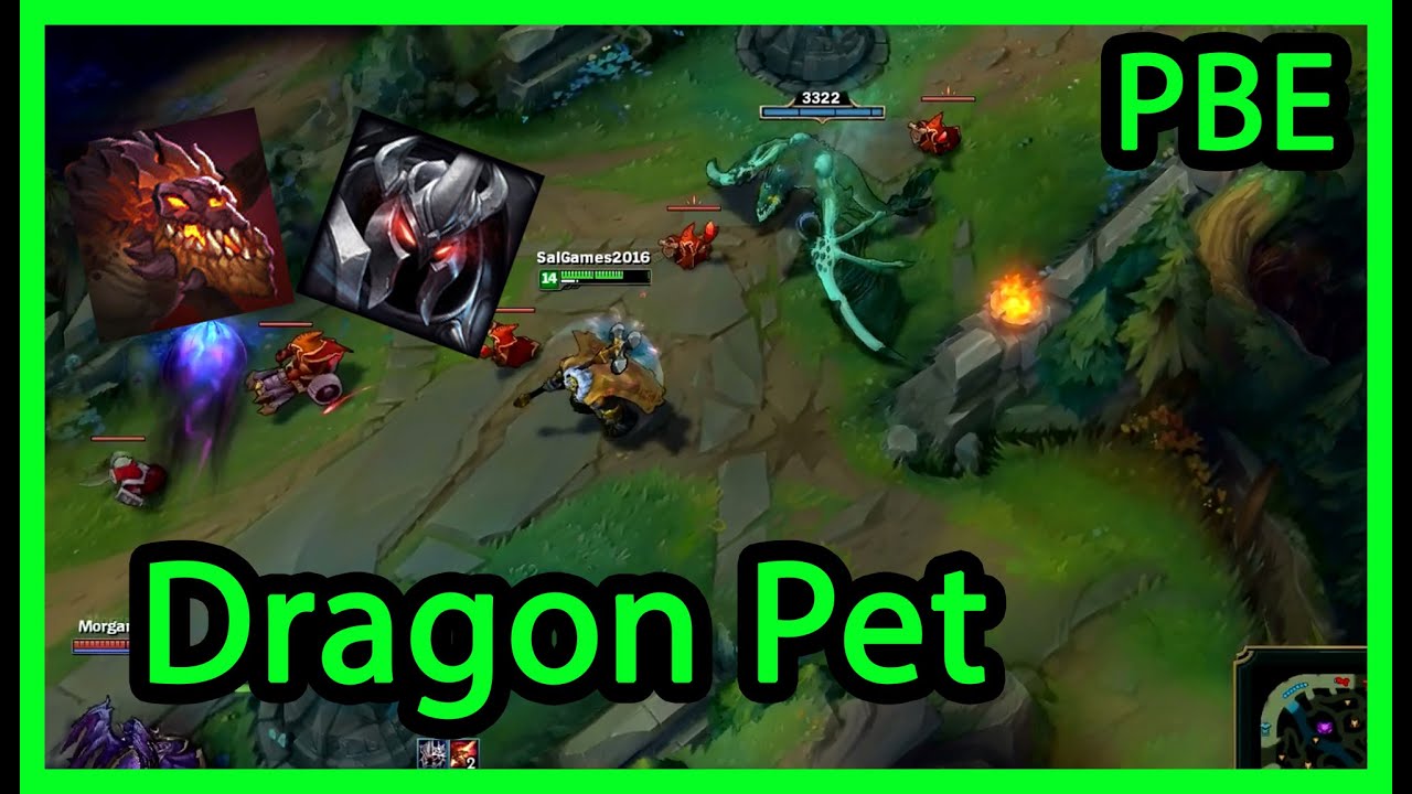 Mordekaiser Controls The Dragon (Mordekaiser Dragon Ult) - (PBE)