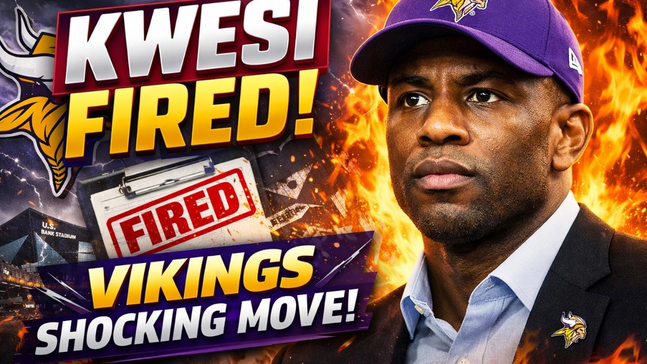 🚨 Vikings Front Office EXPLODES! Kwesi Adofo-Mensah Fired Amid Internal Tension 🧨