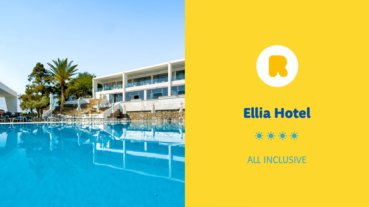 Ellia Hotel (4*) - Grecja - Rodos -nowość na Lato 2024! Idealny hotel na greckie, beztroskie wakacje