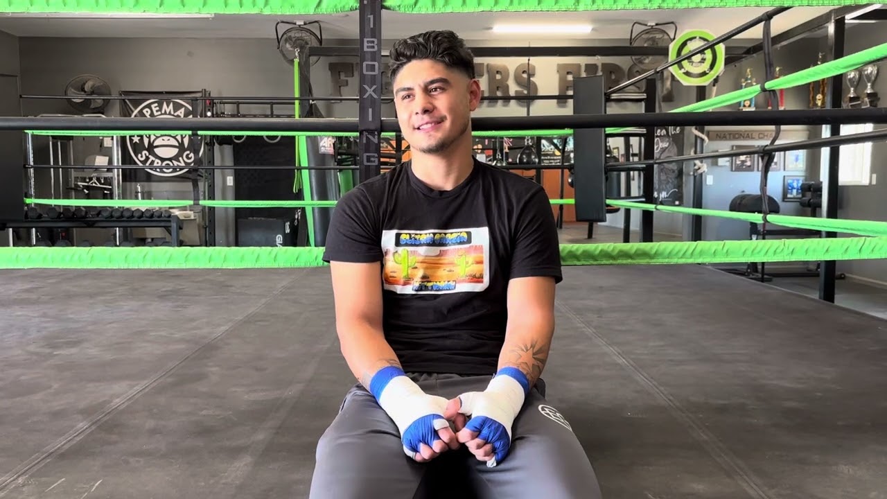 Elijah Garcia wants to be his family's first champ - and last boxer