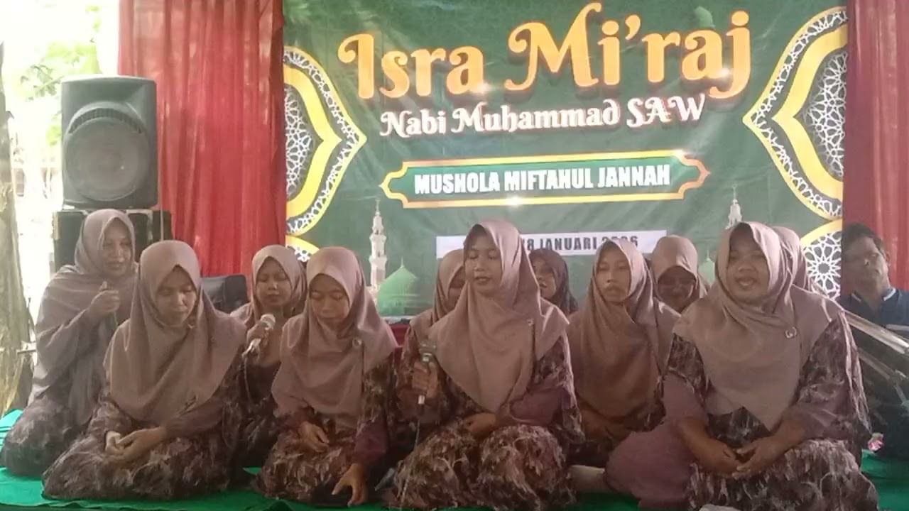penampilan jama'ah miftahul jannah,Rajaban musholategong sikayu buayan,18,01,26
