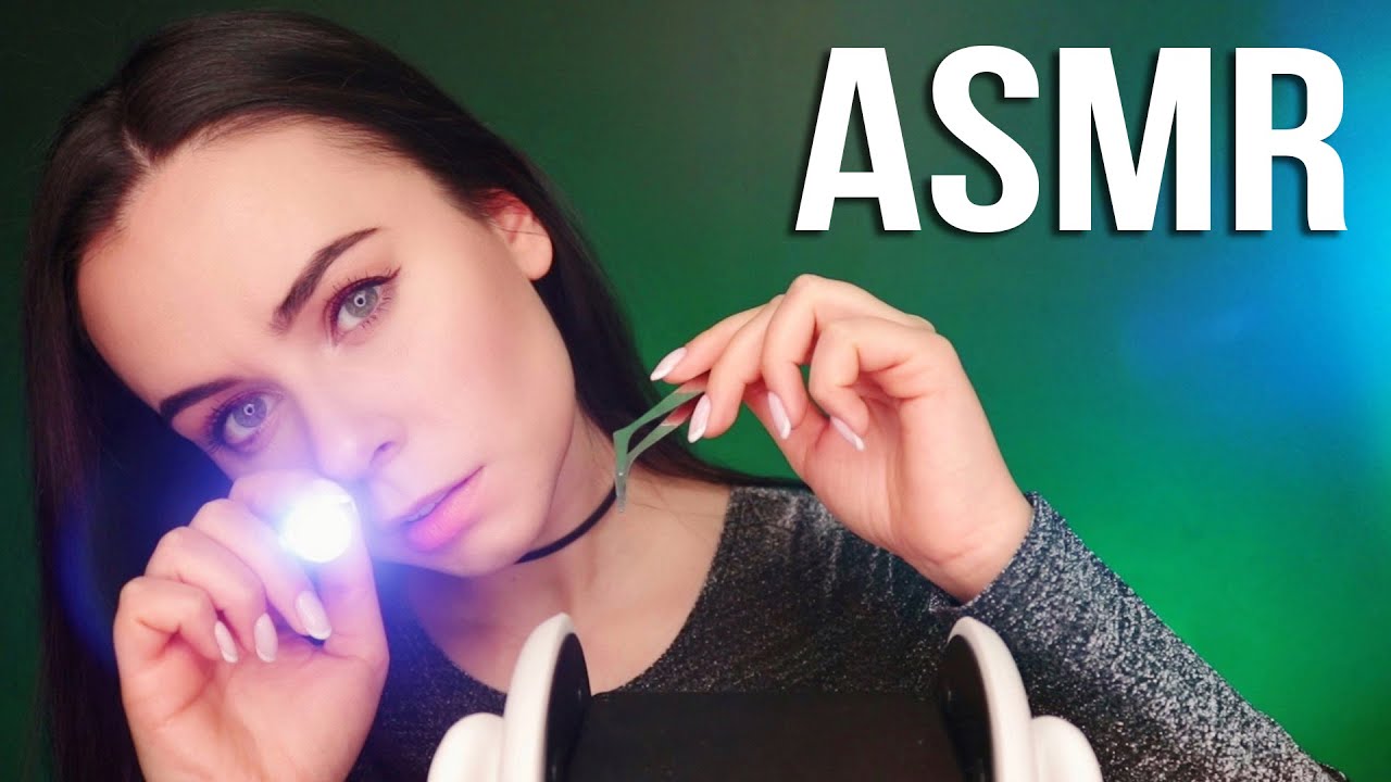 АСМР САМАЯ ТРИГГЕРНАЯ ЧИСТКА УШЕК 🤩 ASMR TINGLY EAR CLEANING