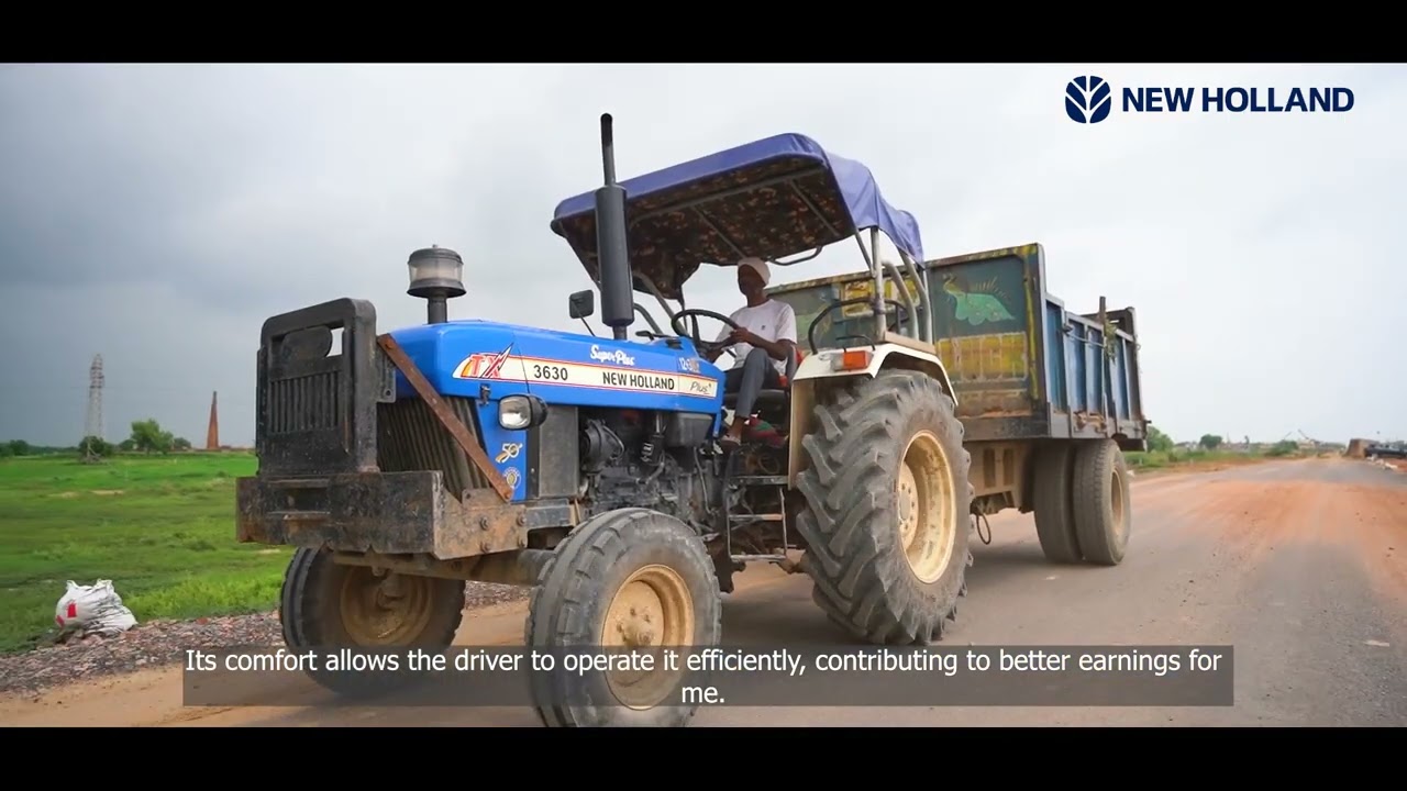 New Holland 3630 Super Plus: Built to carry heavy loads