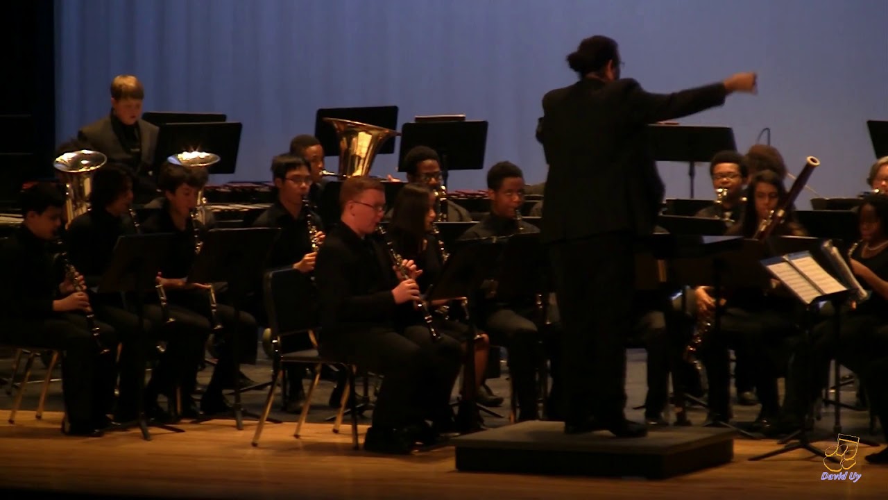 Rolesville High School Concert Band performs Beneath the Sacred Light on 3/23/2018