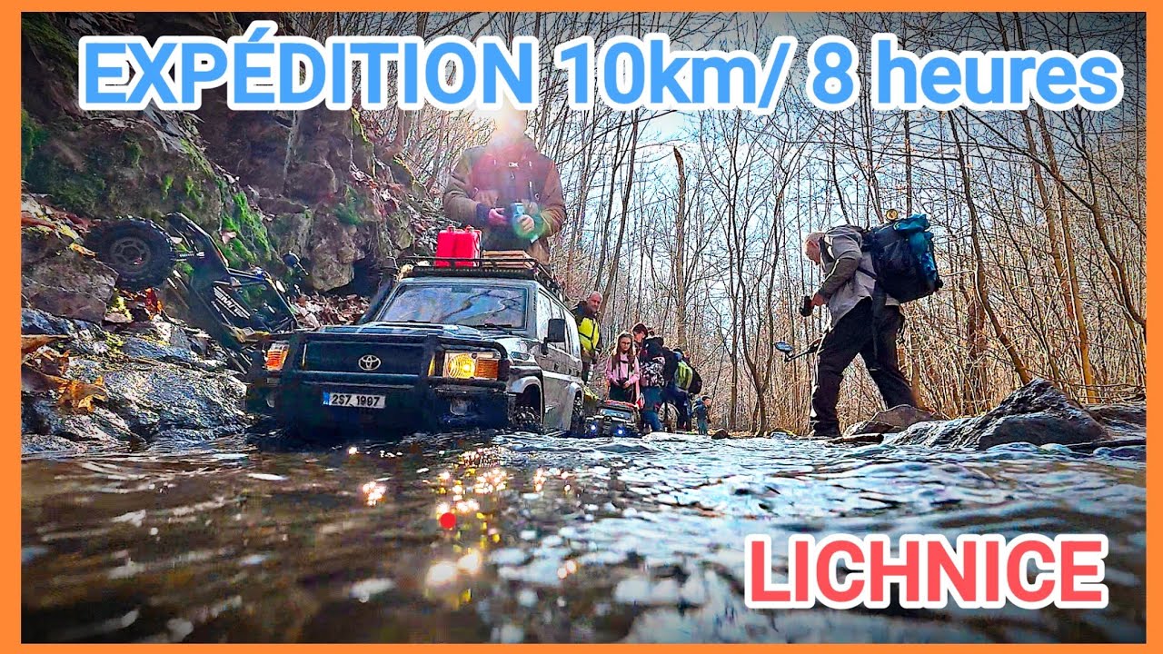 RC expédition, 8h 10km .... République Tchèque 