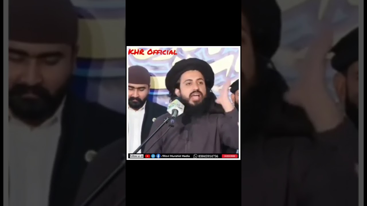 allama Saad Hussain rizvi bayan status for TLP update #duet #alahazratkalambyowaisrazaqadri