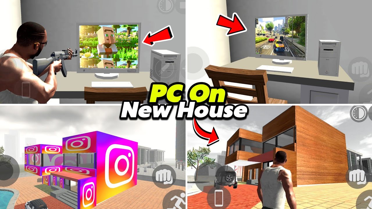Indian Bike Driving 3D Pc On Cheat Code | Indian Bike Driving 3D House Texture Change Cheat Code 
