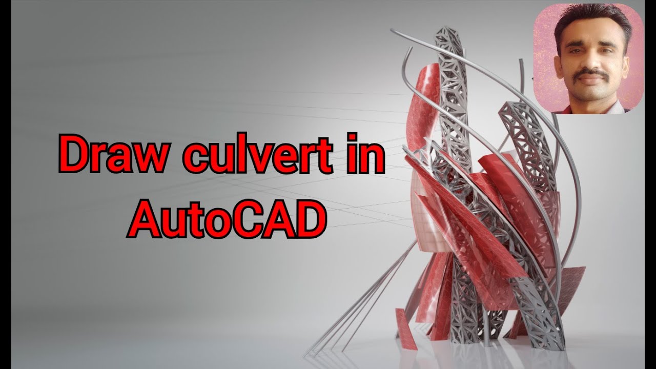 TYPES OF CULVERT DRAW IN AUTOCAD | 9k Viewer watch Beginner Tutorial material 