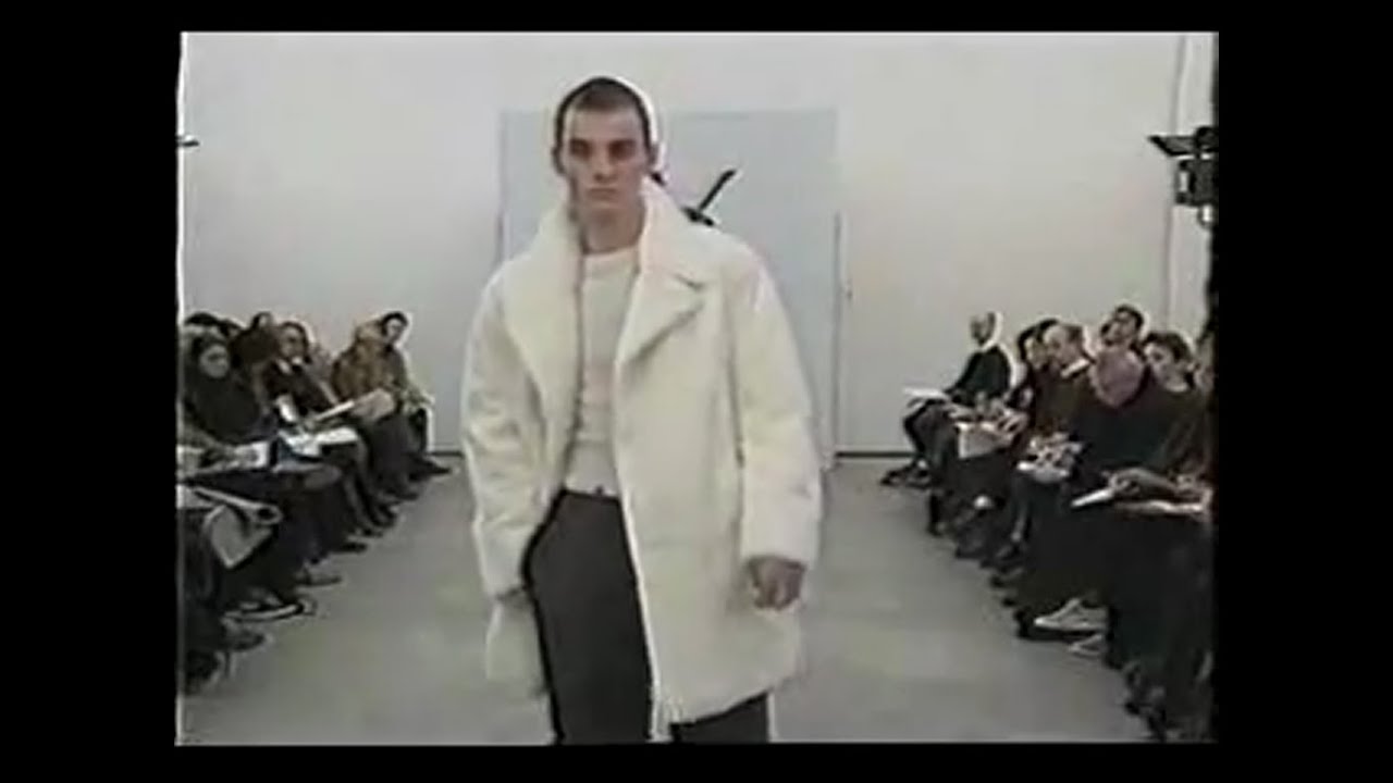 Yves Saint Laurent menswear fall winter 1998-1999 EXCLUSIVE