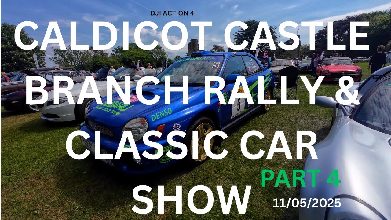 CALDICOT CASTLE, BRANCH RALLY & CLASSIC CAR SHOW, 11/05/2025. PART 4
