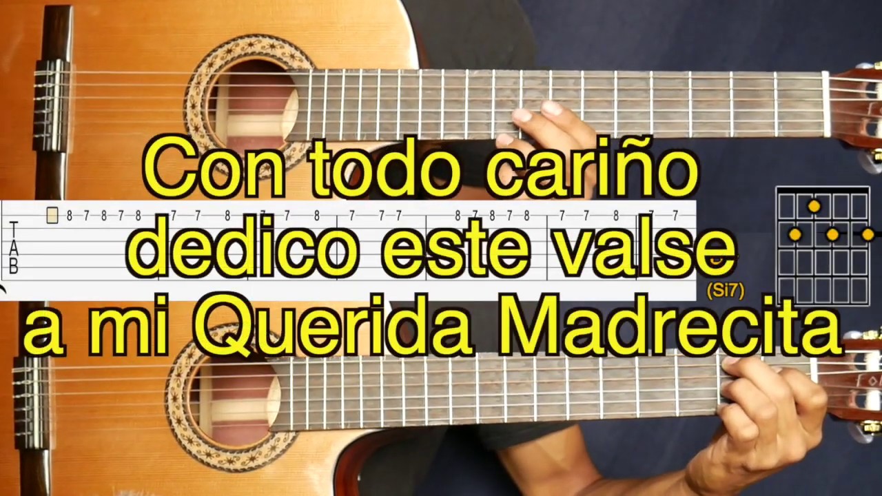 Para ti Madrecita - Julio Jaramillo Valz Cover/Tutorial Guitarra