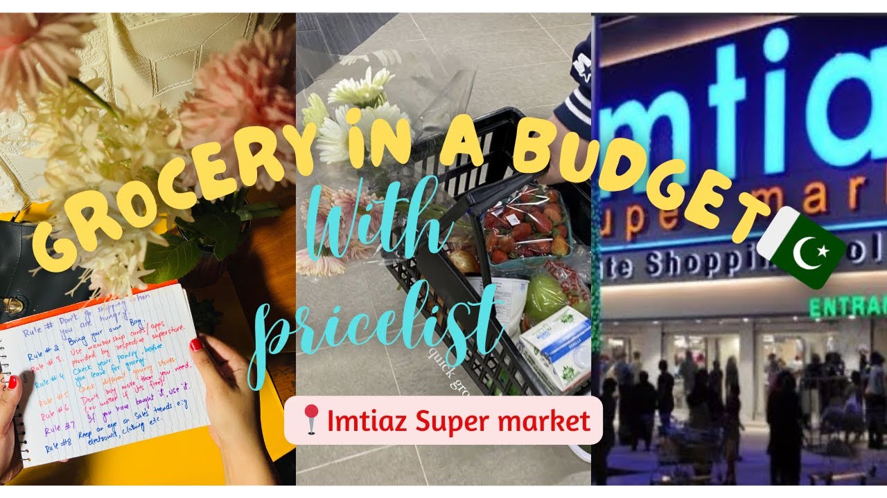 Budget Grocery shopping in Pakistan | How to save money on groceries