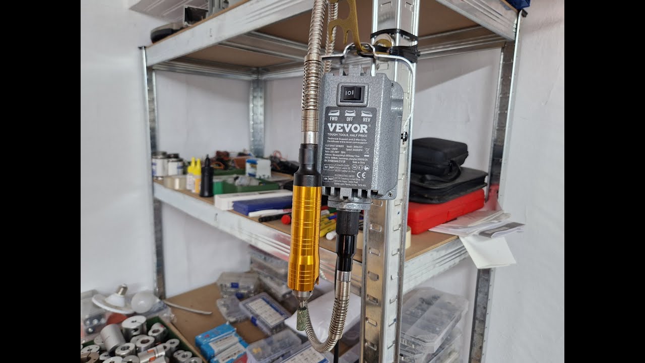 Amoladora de eje flexible 1200 watios y 30.000rpm - LOW COST -  imprescindible en tu taller