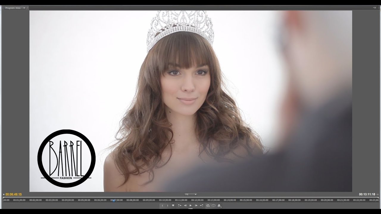 Miss Polonia PAULINA KRUPIŃSKA dla BARREL FASHION - backstage
