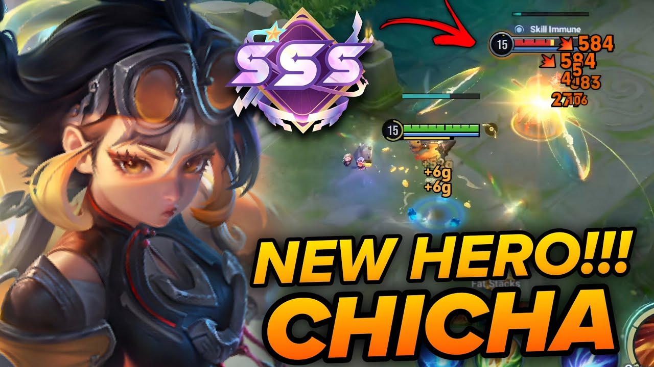16.0 SSS! NEW HERO CHICHA CRITICAL BUILD IS BROKEN MELTING ENEMIES INSTANTLY! | JUNGLE GAMEPLAY HOK