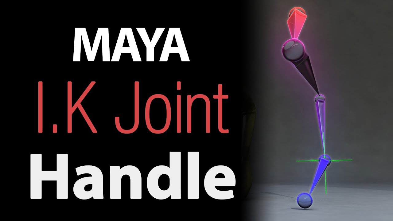Maya IK Handle in a Minute