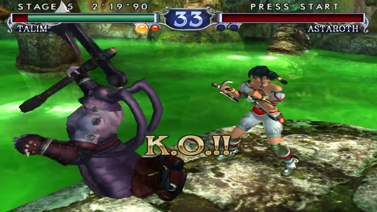 SoulCalibur II for GameCube Arcade Mode - Talim (Dolphin)