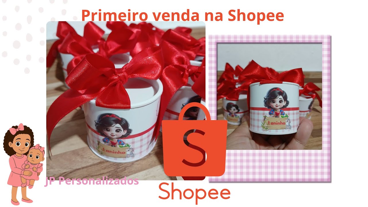 MINHA PRIMEIRA VENDA NA SHOPEE! 💌 Começando Minha Lojinha de Papelaria Personalizada
