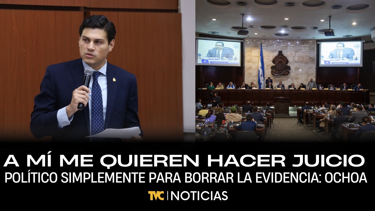 Marlon Ochoa: A mí me quieren hacer juicio político simplemente para borrar la evidencia