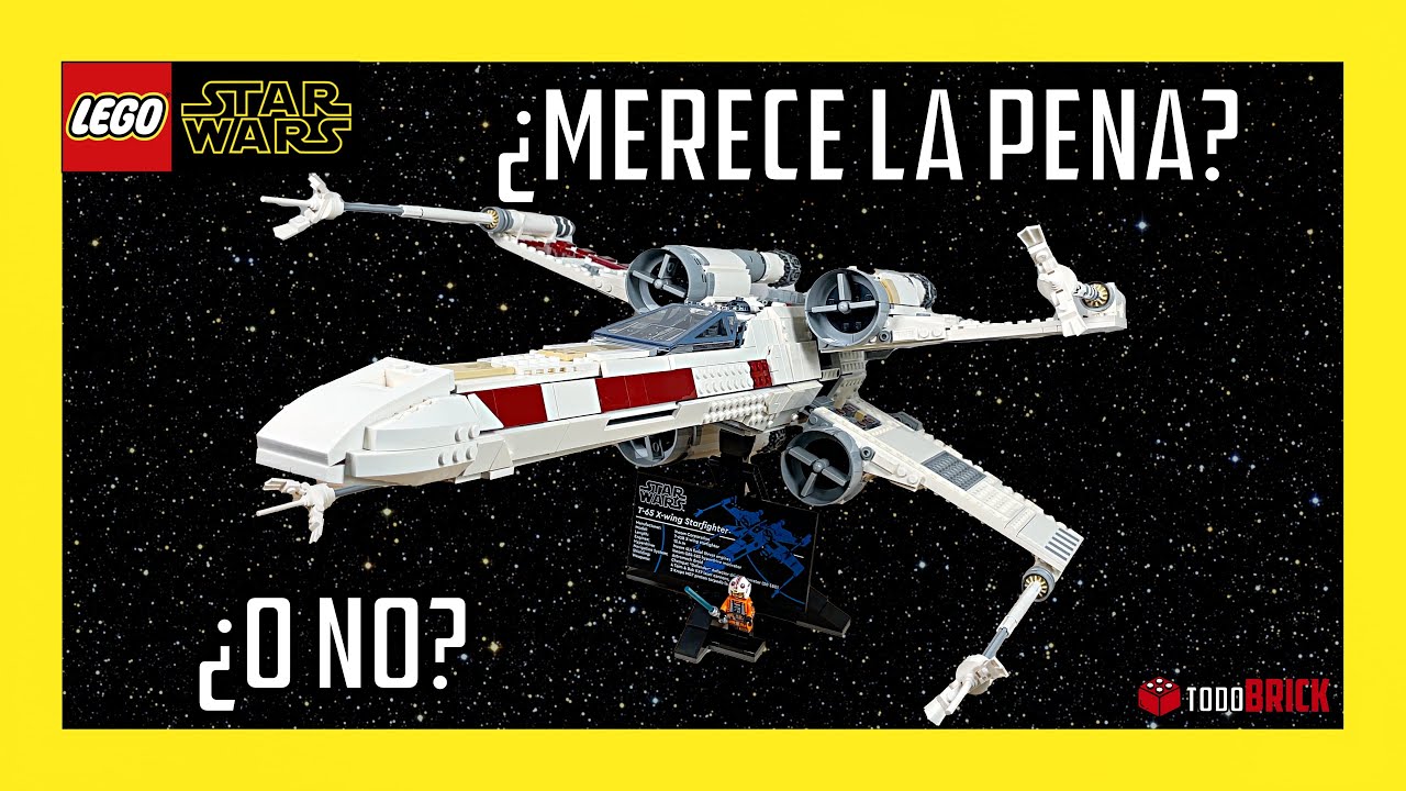 LEGO Star Wars X Wing UCS 75355 | ¿MERECE LA PENA? | Ala X de LEGO