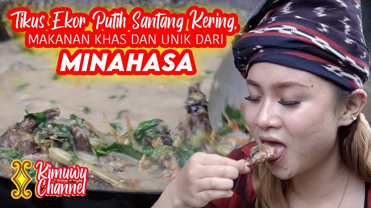 TIKUS EKOR PUTIH SANTANG KERING, MAKANAN KHAS DAN UNIK DARI MINAHASA
