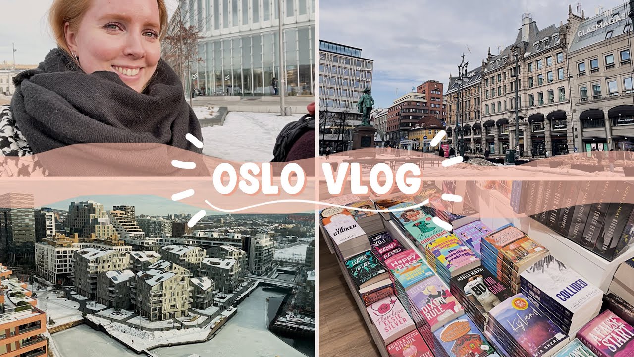 The lost Oslo vlog ✈️🤍 | books, sightseeing, food, fun