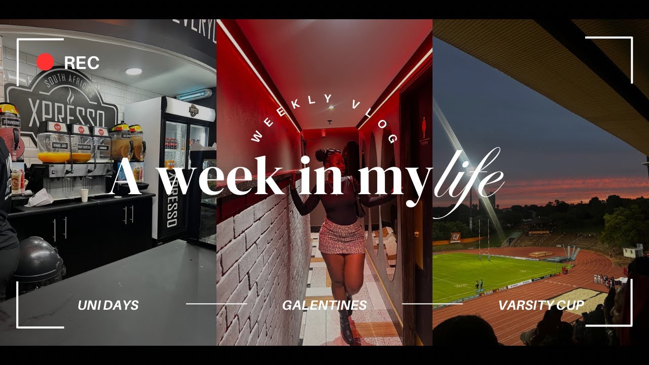 VLOG EP 1: Galentines, Varsity Cup, Uni days, Mini haul, etc