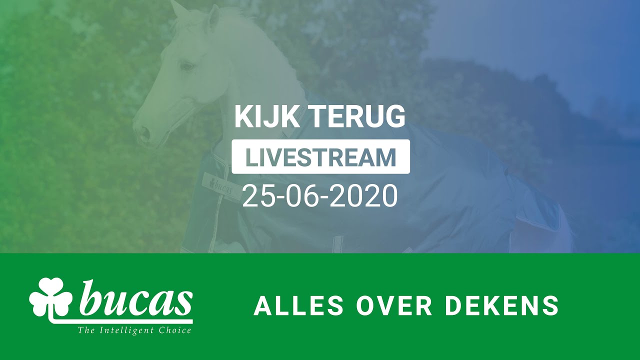 Livestream Agradi & Bucas | Alles over dekens...
